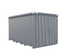 Iovino Schnellbaucontainer 4,10 m 2-flügelig