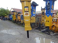 Indeco - Hammer/ Hydraulikammer UP 1200 - Adapterplatten-Ausführung - Bagger: 6 t - 14 t