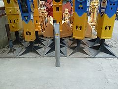 Rammer - Flachmeißel S55 /E66/ E66N/ BR2266/ CNH CB200S/ H260/S O+K Caterpillar H120C - Länge ca. 1000 mm - Durchmesser ca. 115 mm