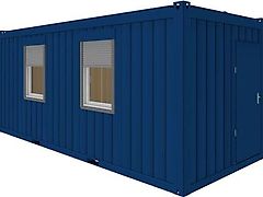 Iovino Bürocontainer 20 Fuß/6m Wohncontainer Containeranlage