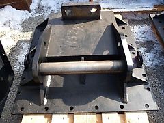 Lehnhoff - SW-Adapterplatte SW 21/25 - gebohrt für MB Meccanica Breganzese BF 90.3 - SW- Ident-Maße: 80-500 mm - Bagger: 19t-40t