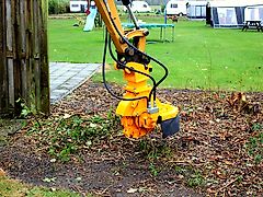 Herder SCE-410H | Stubbenfräse für Bagger | Baumstumpffräse für Bagger ab 3 t