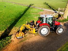 Herder SC-630H | Stubbenfräse für Schlepper | Baumstumpffräse