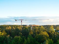 Kran Mieten bis 65m & Max. 16000KG / Baukran / Obendreherkran Terex, Moritsch