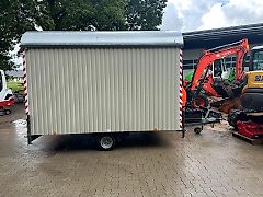 Weiro Rasant Bauwagen 80km/h Baustellenwagen Minibagger Container