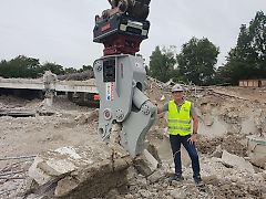 Demarec EcoLine DLP24, drehbarer Pulverisierer LAGERWARE