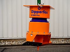 Dipperfox Baumstumpffräse | Stubbenfräse SC850 Pro - bis zu 180 Stümpfe pro Stunde