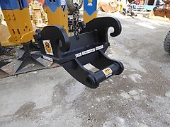 Verachtert - SW-Adapter CW 30/40 - für Greifer-Gelenk-Aufnahme - SW-Identmaße: 60-550-475-550-60 mm - für Greiferaufnahme unten Ident-Maße: 80-390 - Bagger: 15t-35t