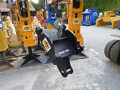 Verachtert - SW.-Adapter CW 30/40 - für Pendelaufnahme - SW-Identmaße oben: 60-560-475-560-60 - für Greiferaufnahme unten: 60-220 - Bagger: 15t-35t