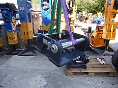 Liebherr - SW-Adapterplatte SW 48 Likufix 3 Leitungen - bstückt für HH - gebohrt für I 2000 - SW-Identmaße: 70-480-420-480-70 - Bagger: 15t-30t