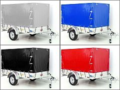Koch Anhänger mit Plane 125x250cm 750kg|Typ U4|Hochplane 140 cm P