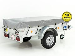 Koch Anhänger mit Plane 105x205cm 750kg|Typ U2|Flachplane Hobby|A