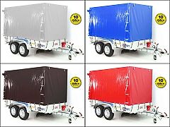 Koch Anhänger mit Plane 150x300cm 2600kg|Typ 7.26|Hochplane 180cm