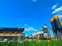 Fabo COMPACT-60 CONCRETE PLANT | CONVEYOR TYPE